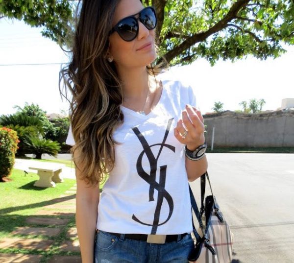 T-SHIRT YSL "M"